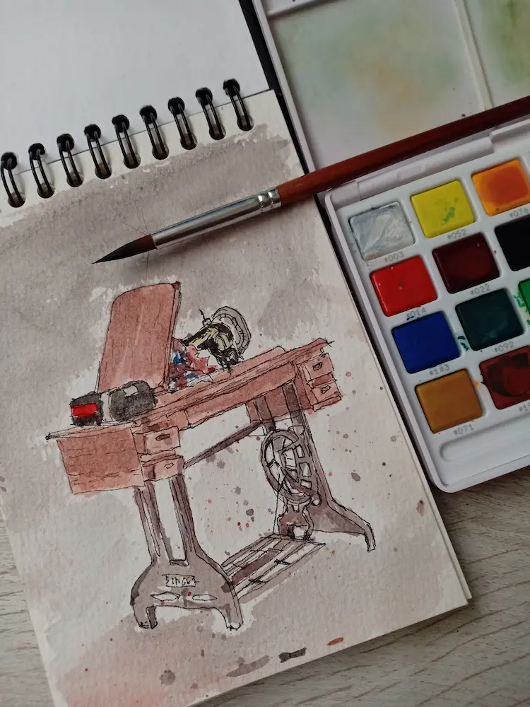 Belajar Menggambar dan Mewarnai dengan Watercolor