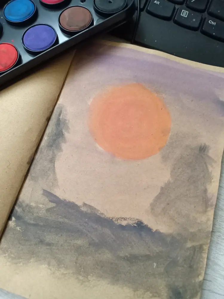 Belajar Menggambar dan Mewarnai dengan Watercolor